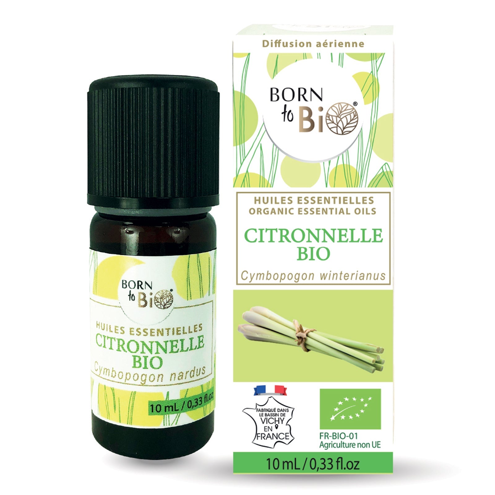 Huile essentielle Citronnelle Certifiée Bio