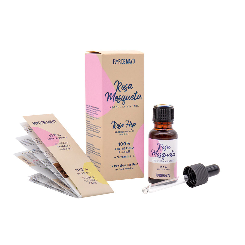 Huile de Rose Musquée Pure 20ml — Anti-Rides & Régénérante