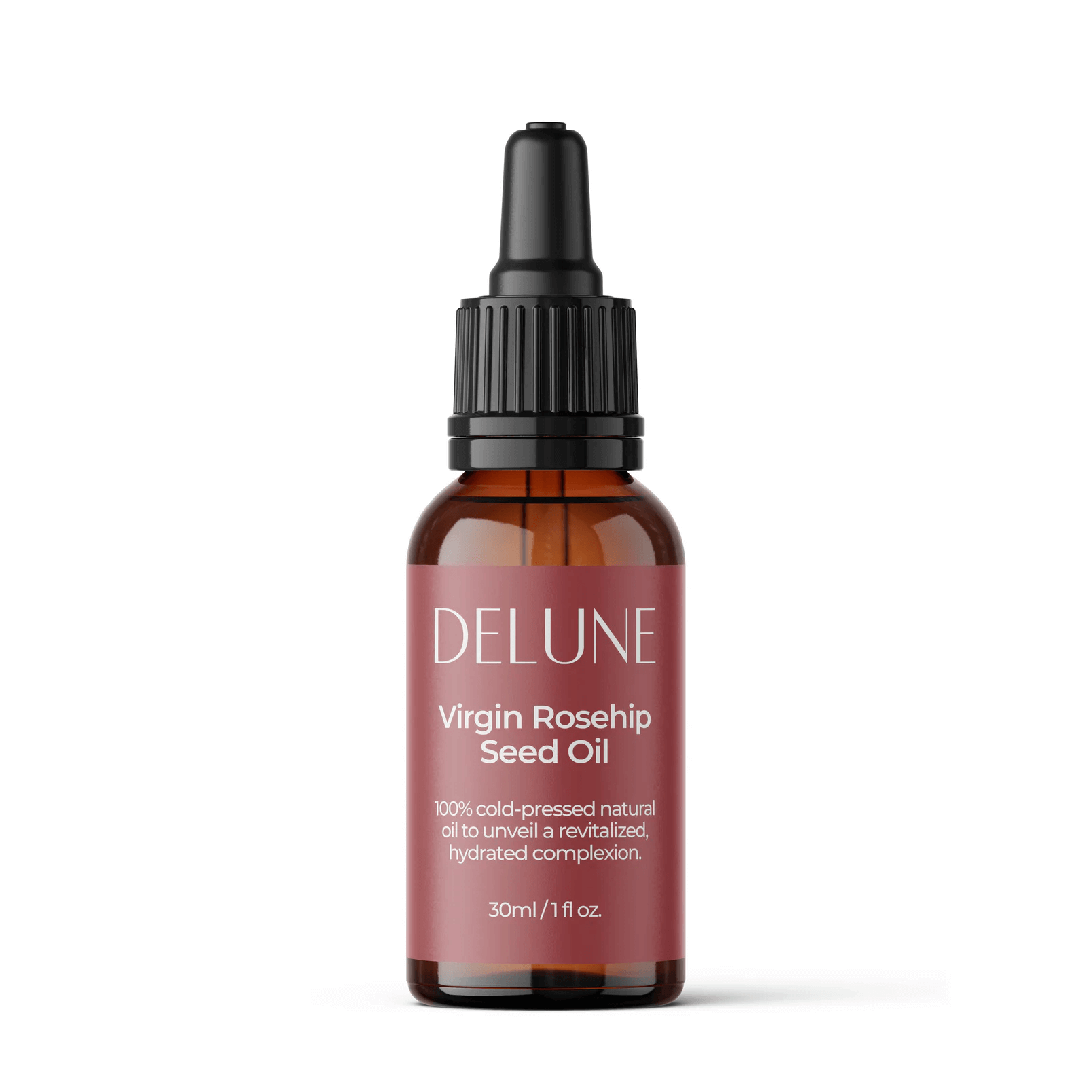 Huile de Graine de Rose Musquée Vierge — Pressée à Froid & 100% Naturelle